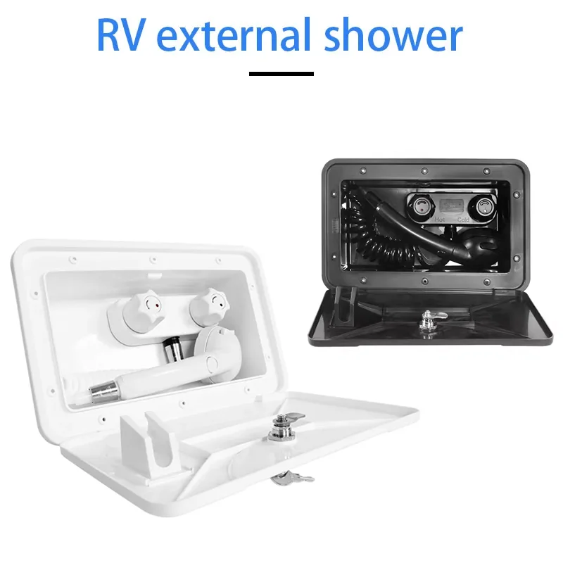 TYTXRV High Quality Outdoor RV Exterior Shower Box  External Shower With Lock For Caravan