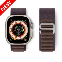 Premium Alpine Loop Strap for Smartwatch - Durable and Stylish Wristband Bracelet (1076Indigo)