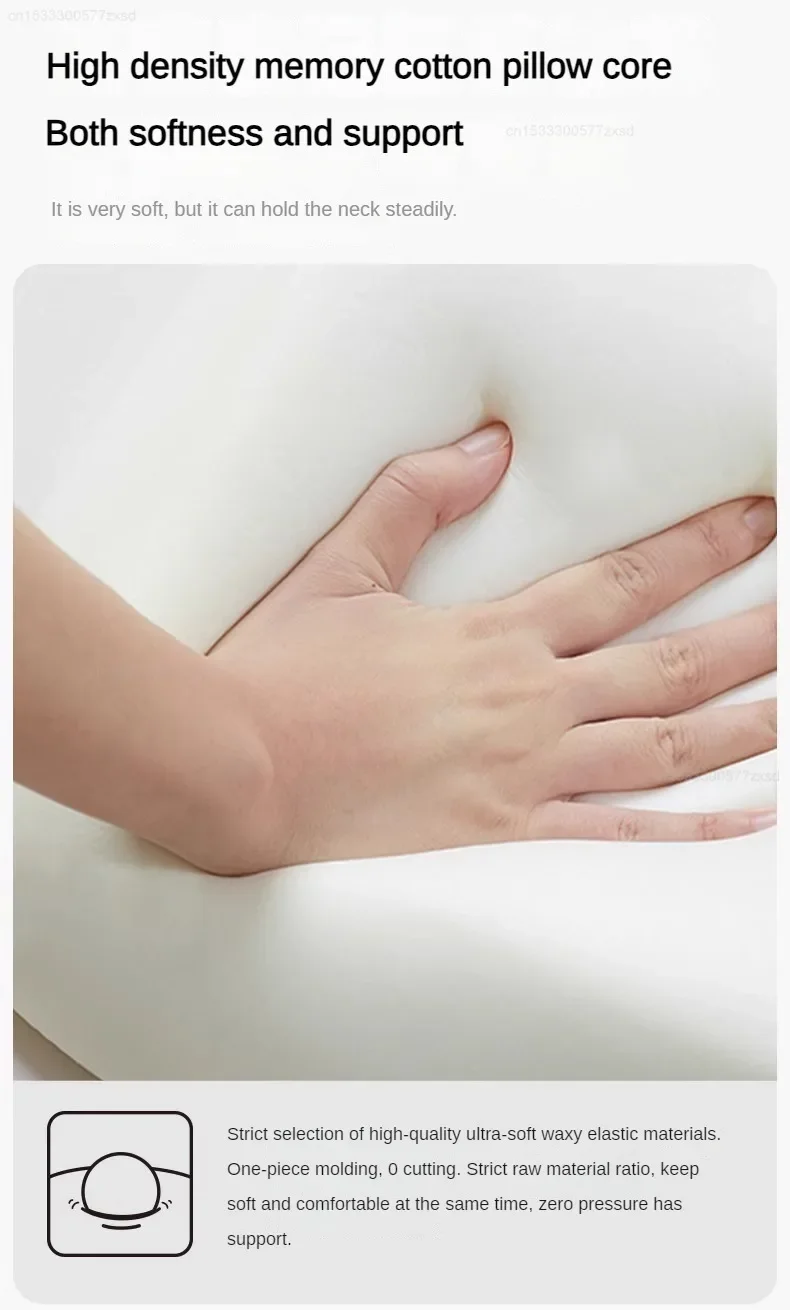 Xiaomi EVERYTHINK Travel U-shaped Pillow Memory Sponge Chin Neck Support description image 9