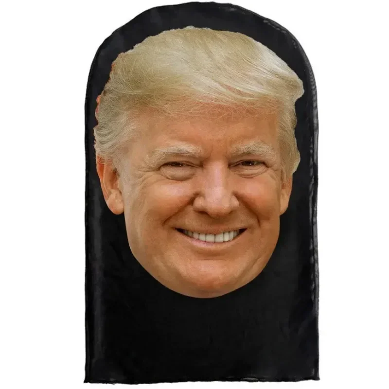 Cosplay headwear Hip Hop Fashion Hood Hat 3D Printed Kanye Mask Elastic Mesh Halloween Decor Full Face Mask Unisex