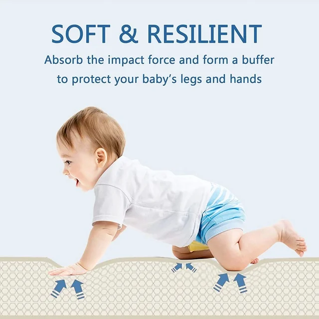 1cm Thick Foldable Floor Baby Play Mats Kids Playmat Crawling Carpet Children Toddler Thermal Rug Game Pad Foam Educational Toys 3
