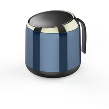 

2022 New TWS Wireless Bluetooth Speaker Mini Metal Steel Subwoofer Sounder