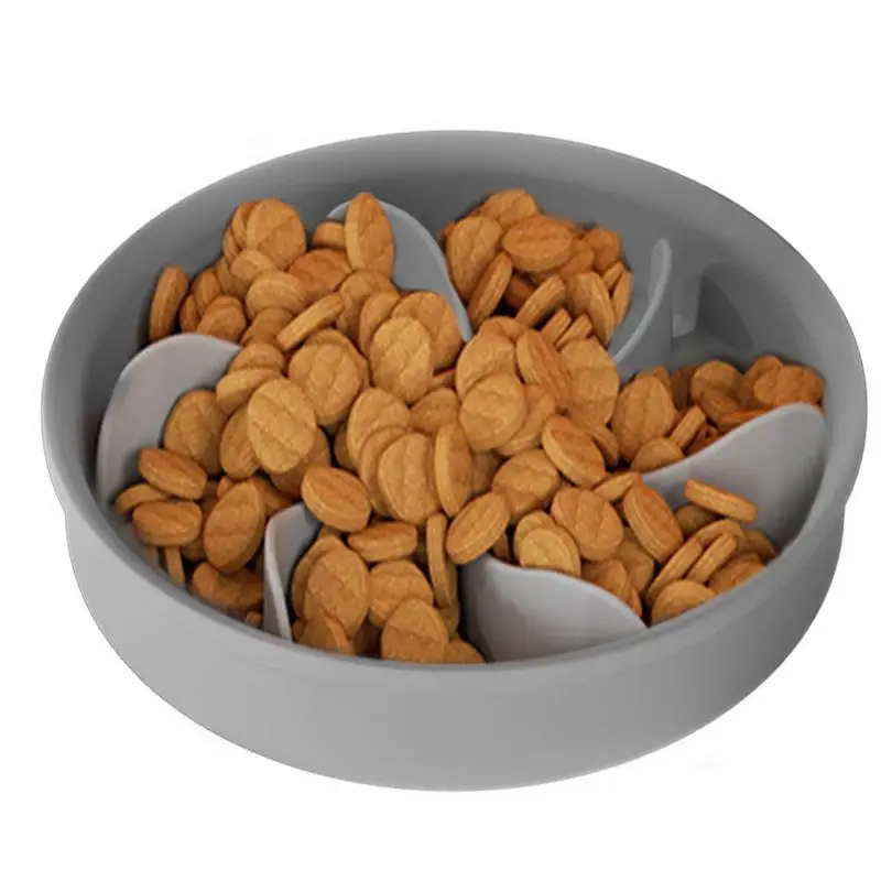 

Slow Feeder Dog Bowls Non Slip Dog Peanut Butter Lick Pad Raised Puzzle Design Preventing Choking Boredom Relief Wet Or Dry Food