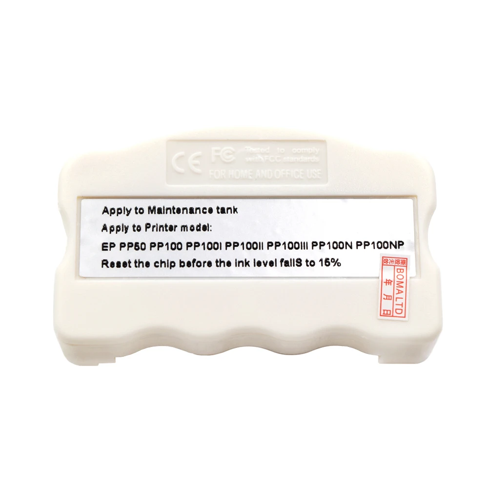 Resetter Del Chip Della Cartuccia Di Manutenzione Per Epson Pp100 Pp50 Pp100 Pp-100N Pp-50