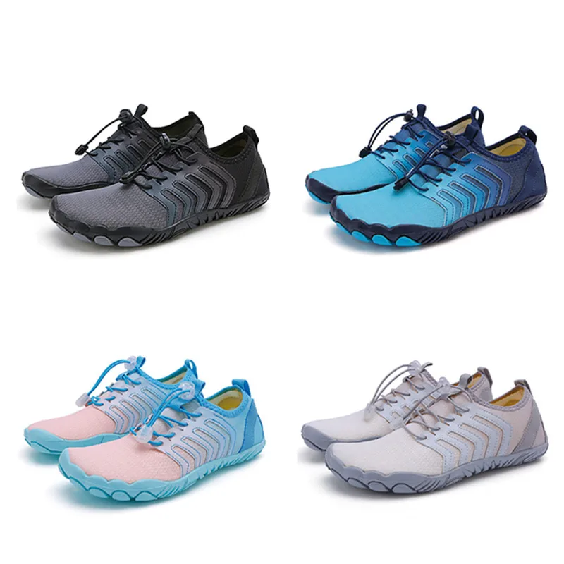 Men Women Upstream Water Shoe Comfortable Beach Barefoot Wading Shoe Elastic Quick-Dry Beach Surfing Boating Breathable Footwear