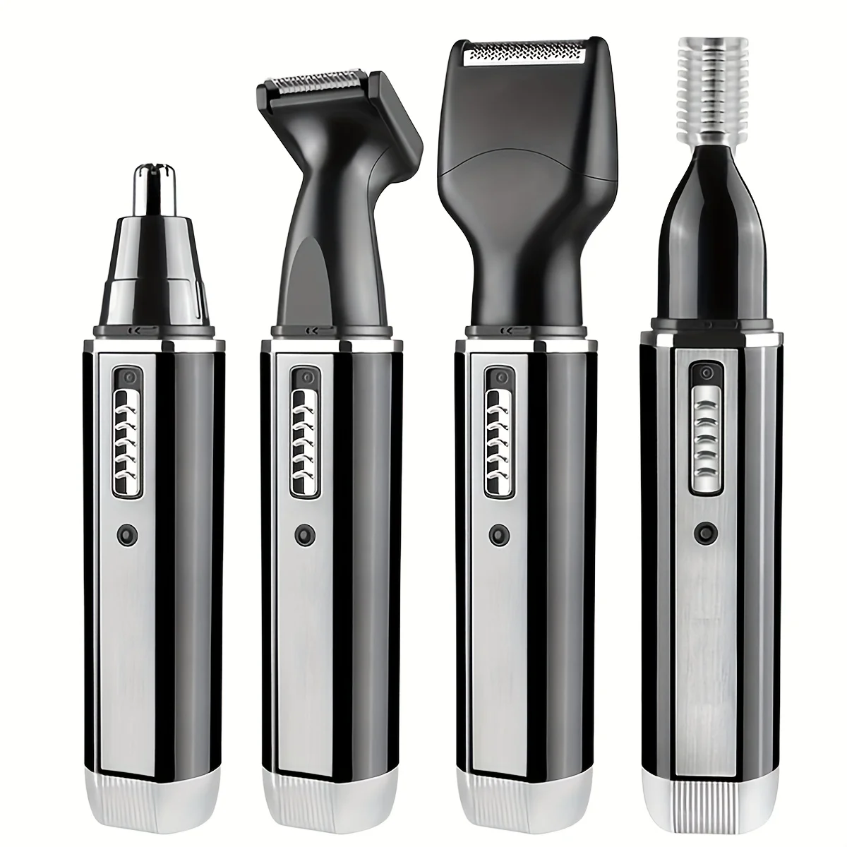 4 In 1 Rechargeable Men's Electric Nose Beard Eyebrows Hair Trimmer Painless Women Trimming Eyebrows Beard Hair Clipper Gift