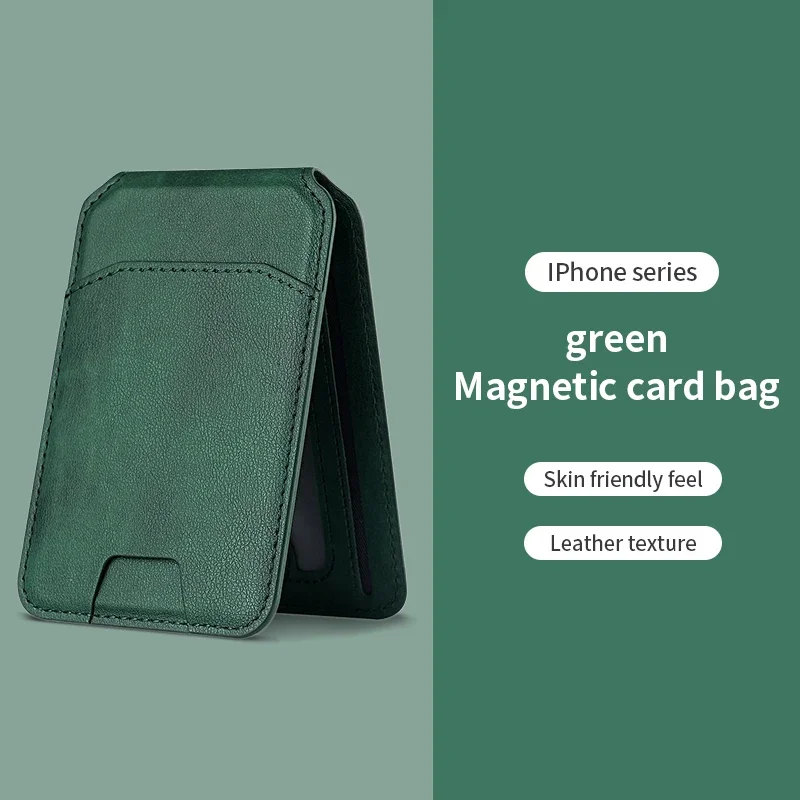 Luxurious Magnetic Leather Wallet Phone Case with Card Holder