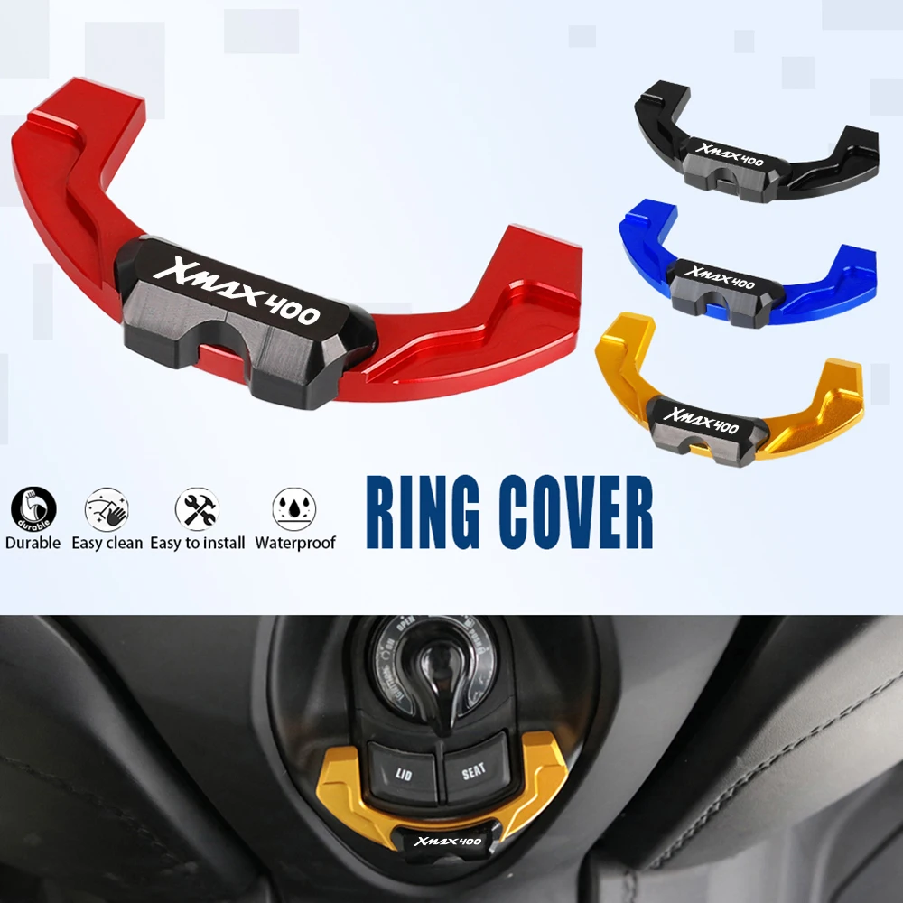 

Аксессуары для мотоциклов Yamaha X-MAX 400, Электрический дверной замок, декоративная крышка X-MAX400 XMAX 400 2018 2019 2020 2021 2022