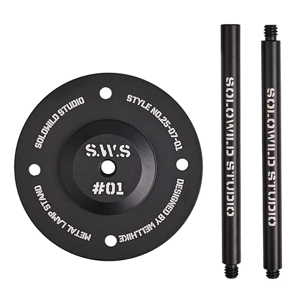 Camping Light Holder Aluminum Alloy Portable Desktop Lamp Stand Lantern Stand Holder for Outdoor Camping