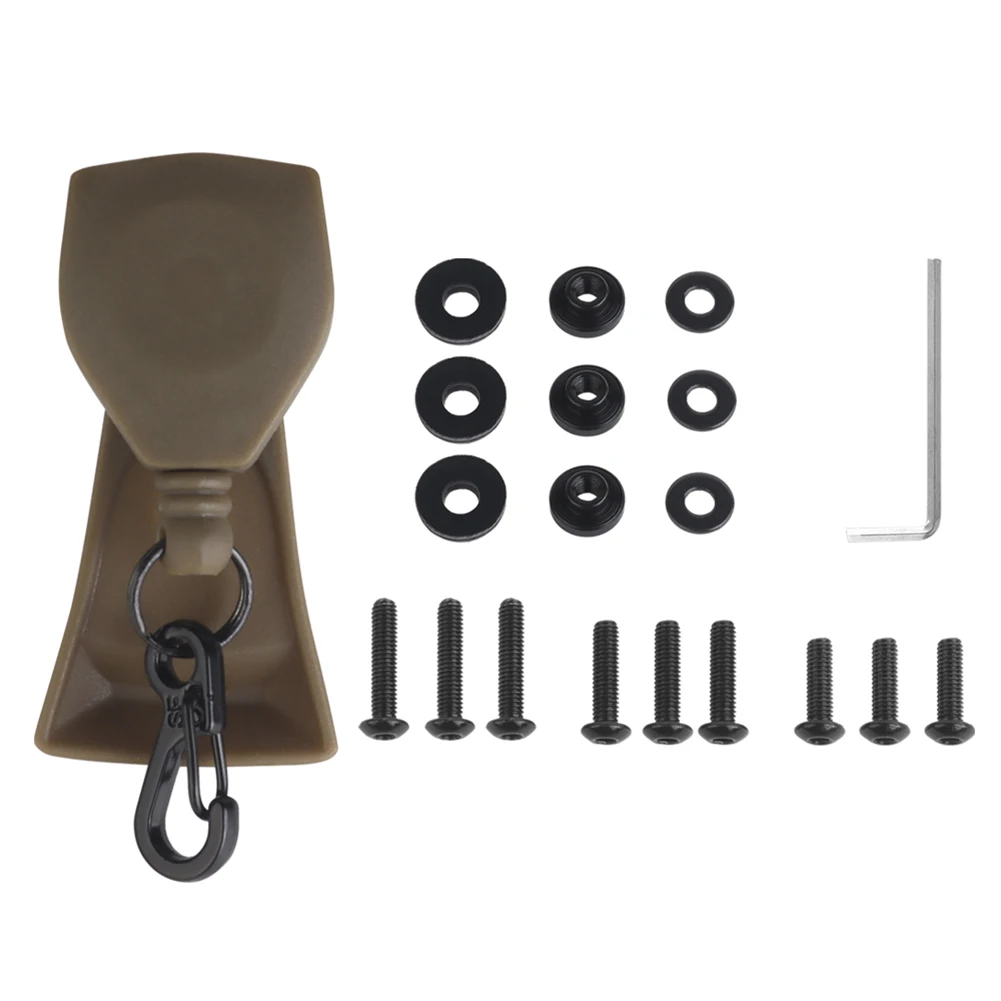 헬멧 VAS NVG 베이스 랜야드 분실 방지 로프 NVG 마운트 안전 랜야드 (고정식 야간 투시경 모델용)