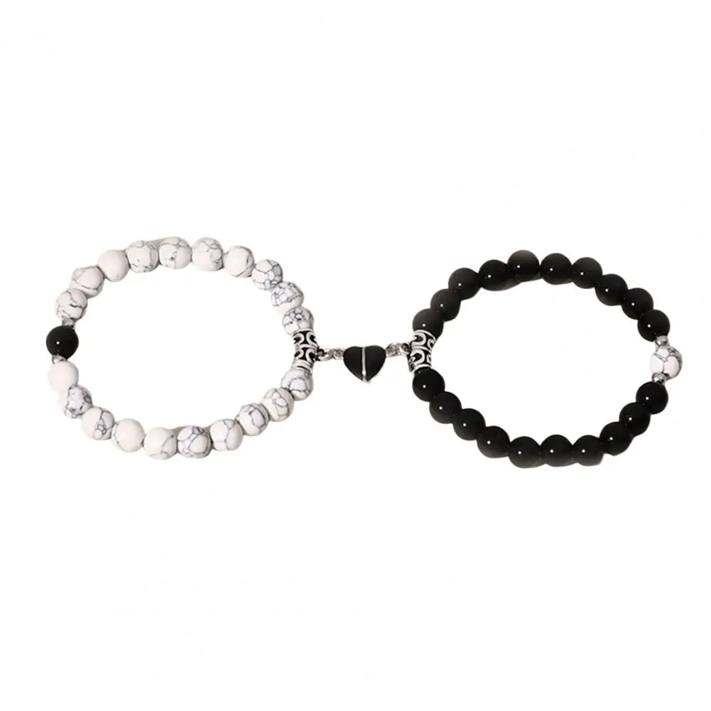 2pcs Bracelets for Couples with Heart - The Perfect Romantic Gift – Ed&Ta