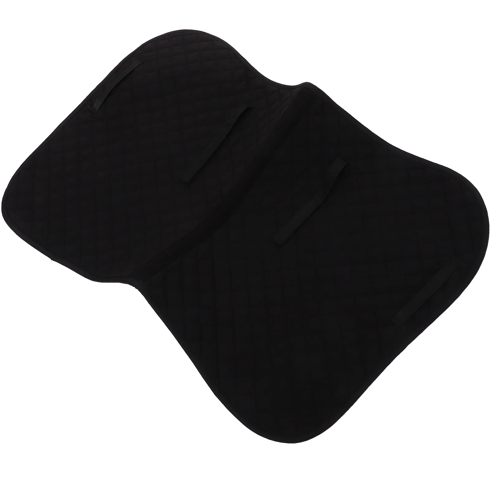 Horse Stables Saddle Pad Pads for Seat Cover Riding Accessories Black Polyester