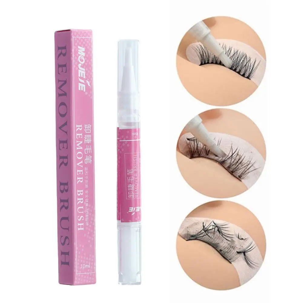 

10ML False Eyelash Glue Remover Professional Quick Drying Adhesive Non-irritating Transparent Gel Eye Lashes Make-up Remover Pen