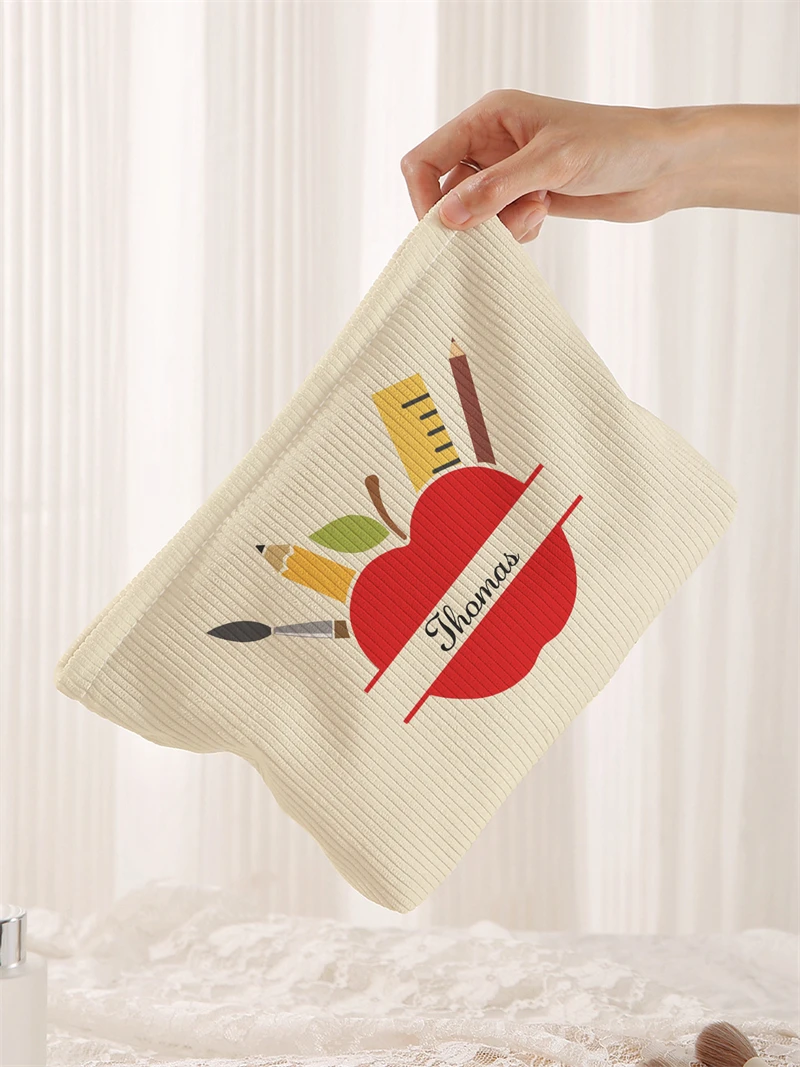 New women's makeup bag, customized photo makeup bag, zipper makeup bag, can be customized according to your unique design