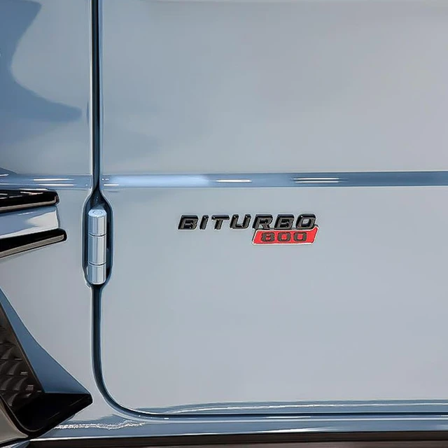 BITURBO 700 800 900 badge car stickers for Mercedes-Benz Brabus