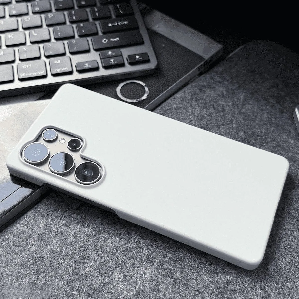 Matte Frameless Solid Color Slim Case - Hard PC Cover