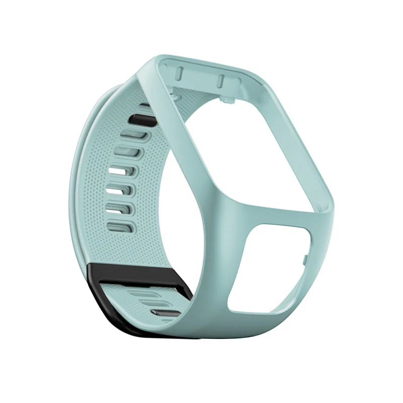 TPU One-Piece Fashion Strap Silicone Watch Band Replacement Bracelet