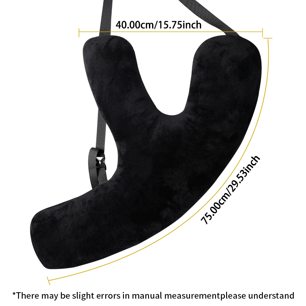 Ergonomic Car Seat Belt Headrest Pillow