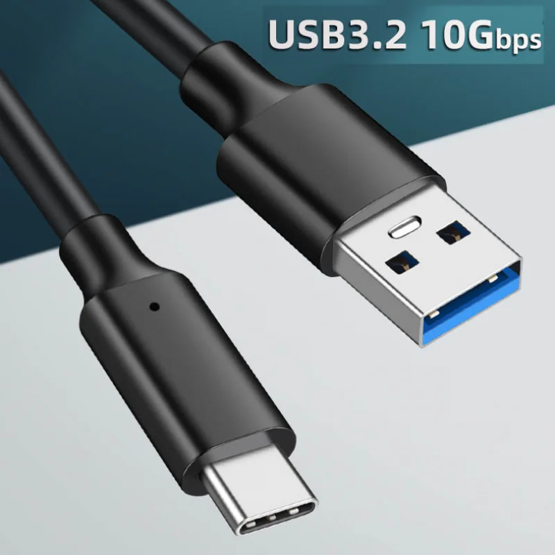 

Pd 60W Quick Charge Cable 3A Usb3.2 Gen2 10Gbps Type C Cable Usb A To Type-C 3.2 Data Transfer Usb C Ssd Hard Disk Cable