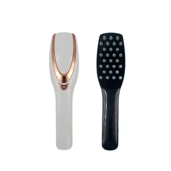 Electric Scalp Massager Brush - Soft Rubber Massage Comb with Electric Head Scraper Function for Relaxation and Hair Care 1