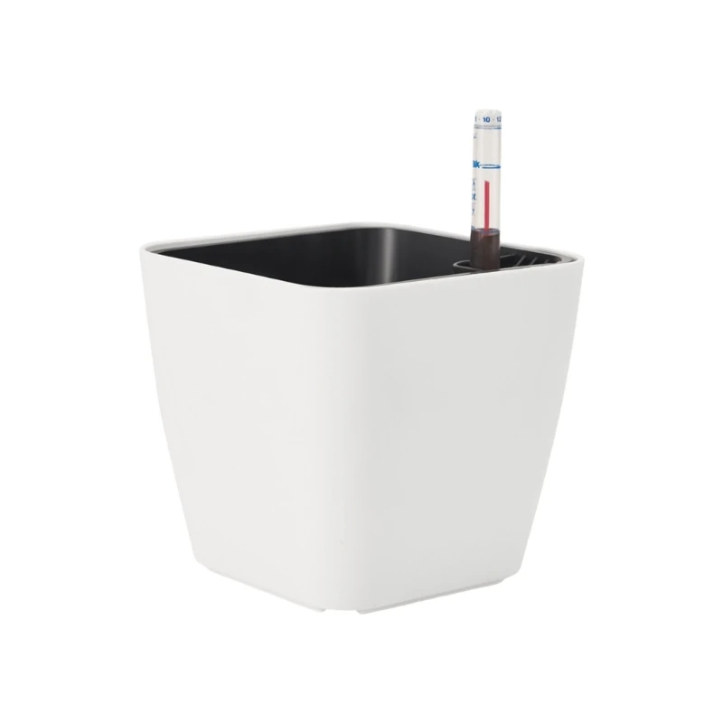 Plant Pots Self Watering Lazy Flower Pots Automatic Planter Automatic Water Absorbing Flowerpot With Water Level Device