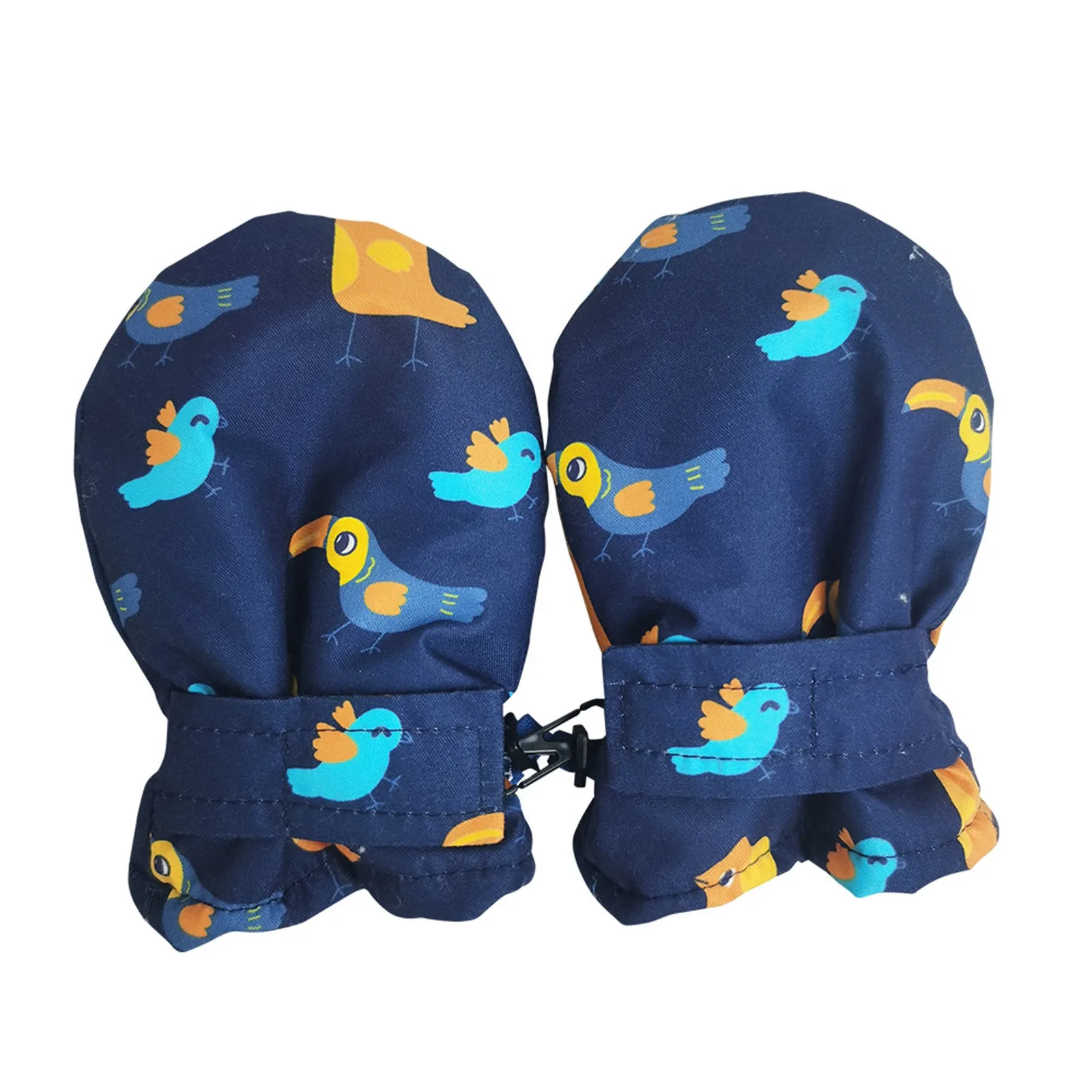 Baby Gloves Newborn No Scratch Soft Toddler Mittens Winter Water-Proof Cartoon