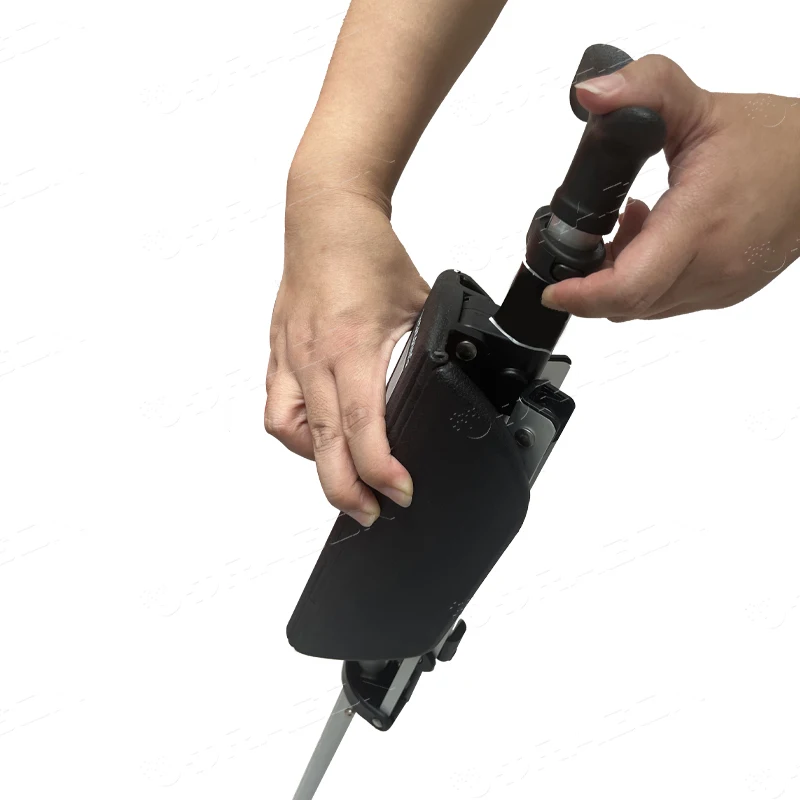 Portable Aluminum Alloy Elderly Crutch Chair Folding Walking Sticks Cane with Seat 5