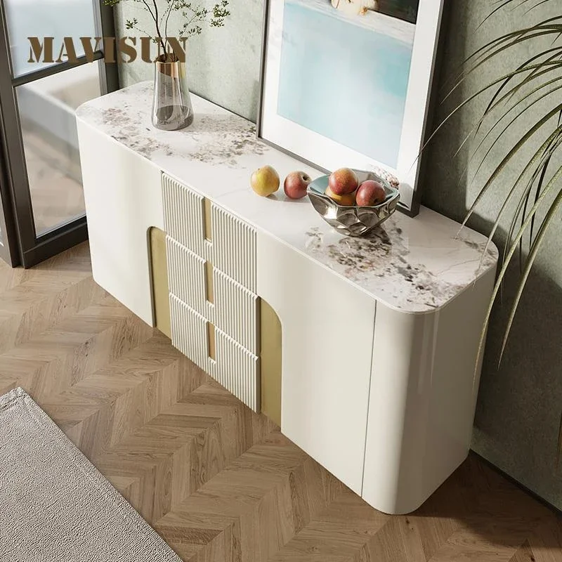 Kitchen Furniture Sideboards Alacena Display Cabinet Sideboard Credenza Cabinets Home Button Vitrinas Dining Room China White