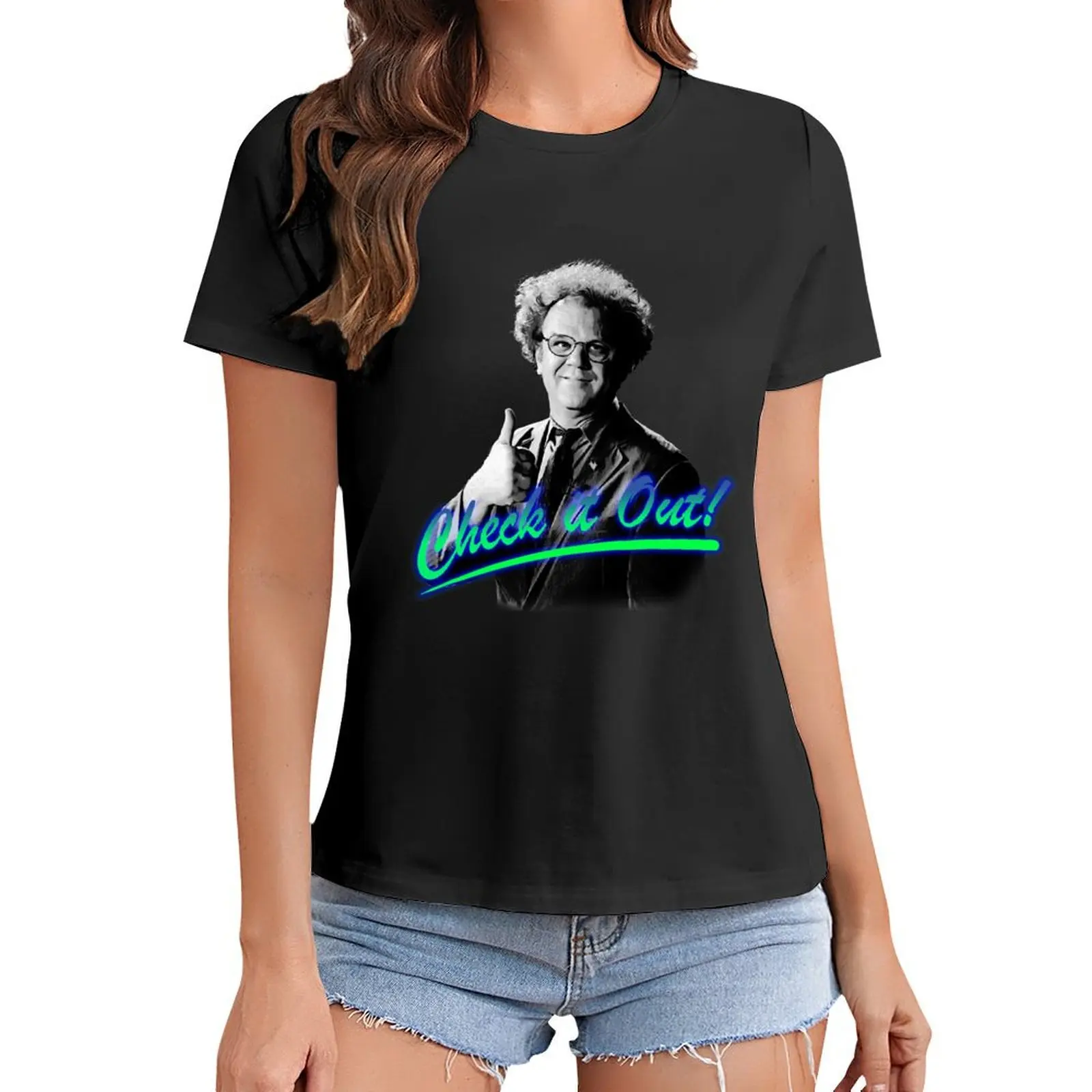 DR. BRULE STEVE T-Shirt Female clothing blacks clothes for woman