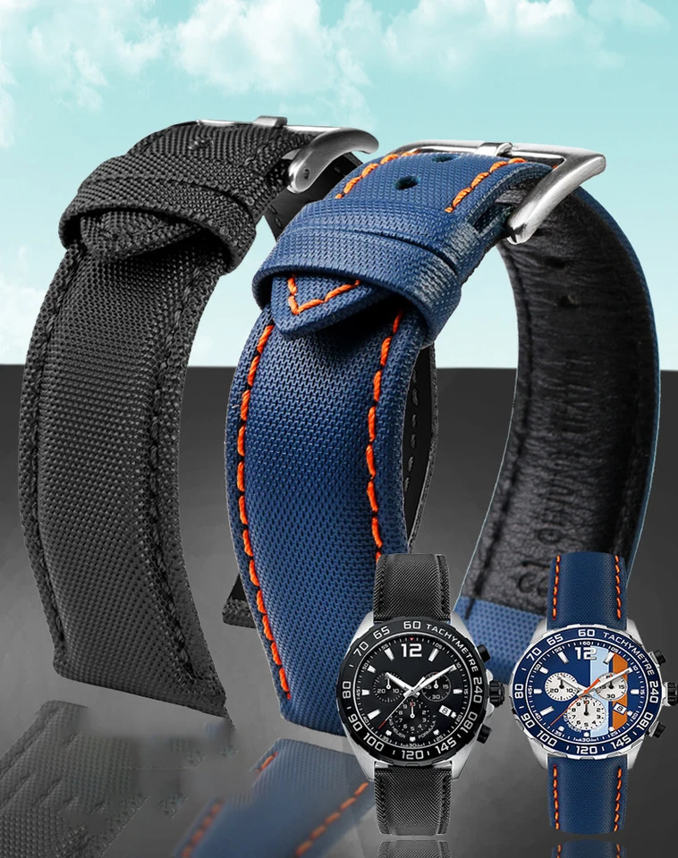 7291#20mm-18mmダークブラウン+ #6519 18mmダークブルー Amazon.com: QSYJCCXDL 16mm 18mm 20mm Genuine Leather Watch