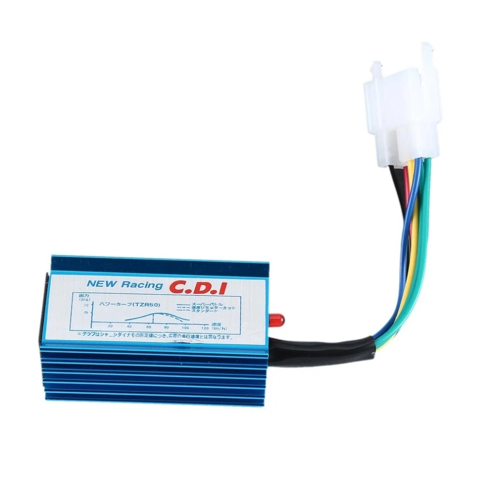 6 Pin Aluminum Alloy Racing CDI AC Box for CG125 Motorcycle 140CC 150cc 200cc Enginen Pit Bike Scooter ATV