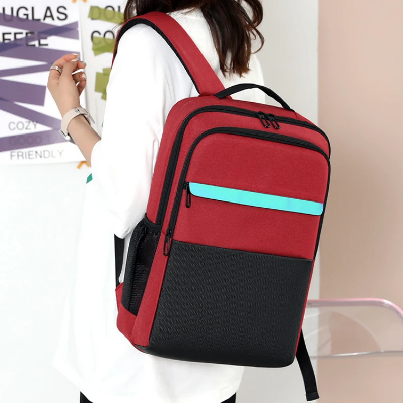 

15.6 Inch Laptop Backpack Unisex School Backpacks Business Notebook Mochila Waterproof Back Pack USB Charging Bag Travel Bagpack