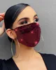 Sequins Cosplay Face Cover Breathable Washable and Reusable Mouthcover 3