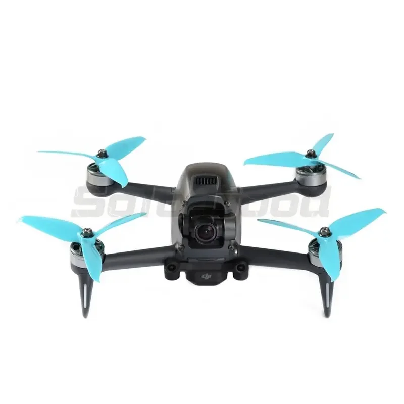 Adaptateur d'hélice M5 en titane pour DJI FPV, détail de la finition métallique.