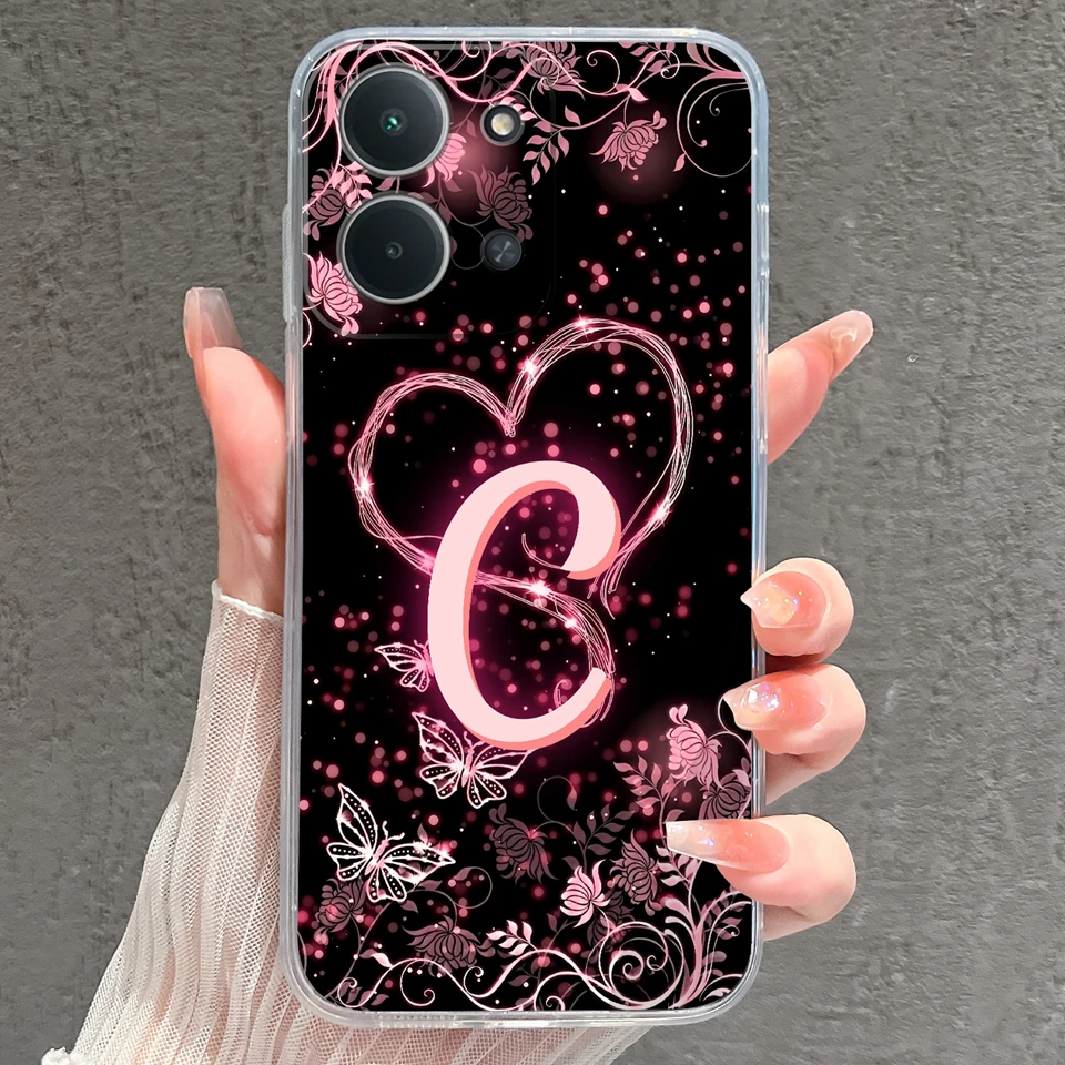 Yellow Star Butterfly Soft Transparent Phone Protector Case