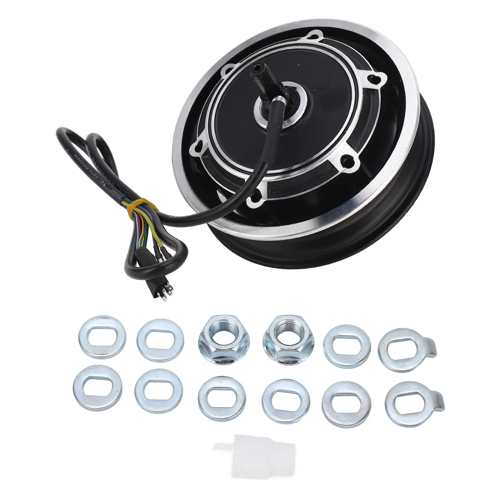 

10 Inch 48V 100W Electric Bike Hub Motor Wheel Dis Brake Brushless Vacuum Tire Motor Replacement
