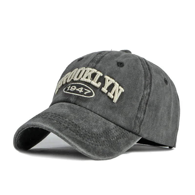 Brooklyn Cotton Embroidered Hip-Hop Baseball Cap