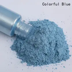 Purple Natural Mica Powder Pigments for DIY Art and Crafts - 25ml Shimmering Resin and Nail Gel Enhancer (Colorful Blue)