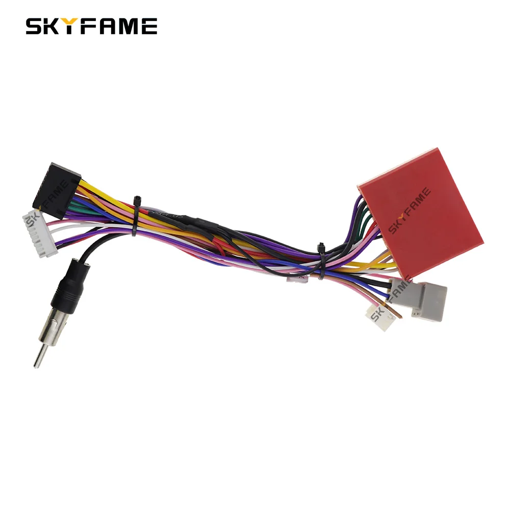 SKYFAME Car 16pin Wiring Harness Adapter Canbus Box Decoder For Mazda 3/5/6/8 CX-7 CX-9 RP5-MZ-002 RZ-MZD05 G-MZD-RZ-55
