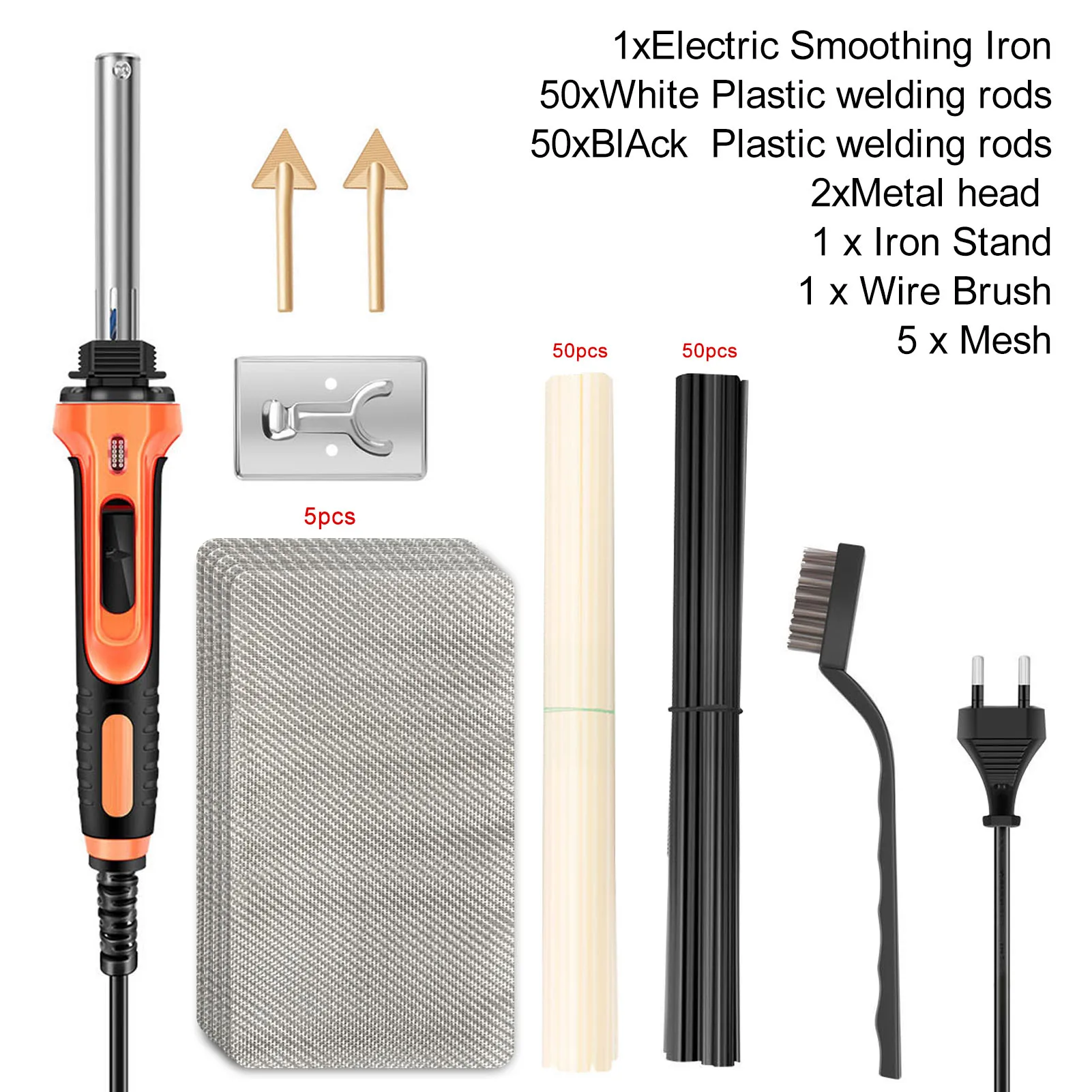 

Electric Plastic Soldering Iron Leather Ironing Tool 100W For Bumper Kayak Repair Rework Station Heat Repair Tool