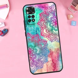 Elegant Mandala Floral Design Phone Case Cover - Redmi Note 8 (KK2661)