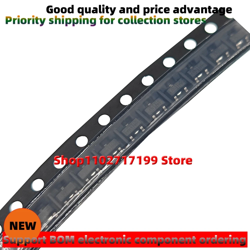 

100 шт./партия DMG3420U-7 Silkscreen:G31 SOT-23 DMG3420UQ-7 mosfet