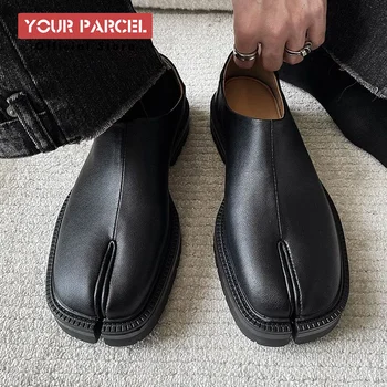 Scarpe Tabi per uomo e donna scarpe classiche in pelle con punta divisa scarpe casual da un piede Scarpe basse unisex Design confortevole 1