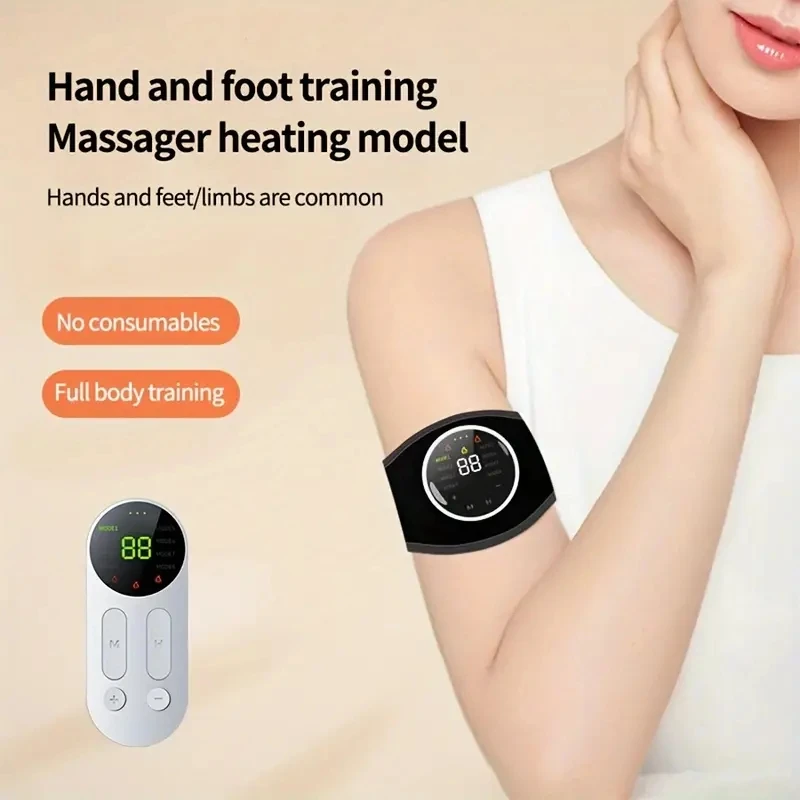 3-Speed Remote Control Temperature Control Pulse Ems Heating Micro-Current Massage Muscle Hot Compress Arm 3