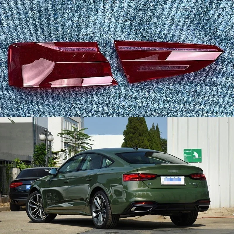 

For Audi A5 2021 2022 2023 Car Accessories Car Taillight Shell Rear Signal Parking Lights Cover Original Lampshade