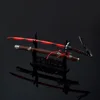 Japanese Anime Games Peripheral 26cm Mortal Blade Metal Samurai Sword Uncut Blade Weapon Model Ornament Crafts Gifts Toys Boys 3