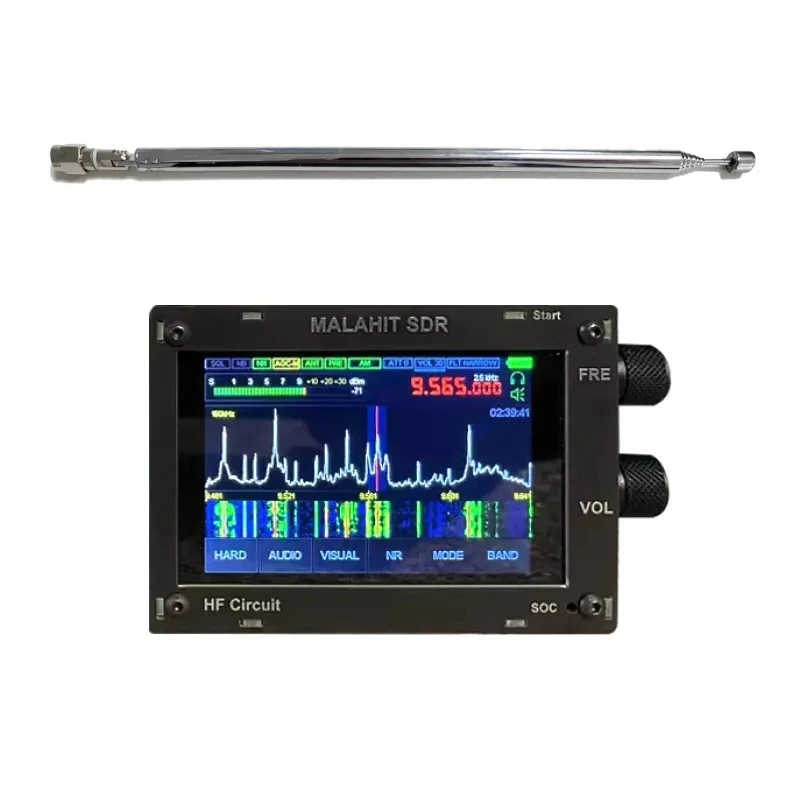 

Плата расширения + металлический чехол 1,10d 50 кгц-2 ГГц Малахит SDR Pro радио malhiteam DSP SDR приемник AM/SSB/NFM/WFM HIFI