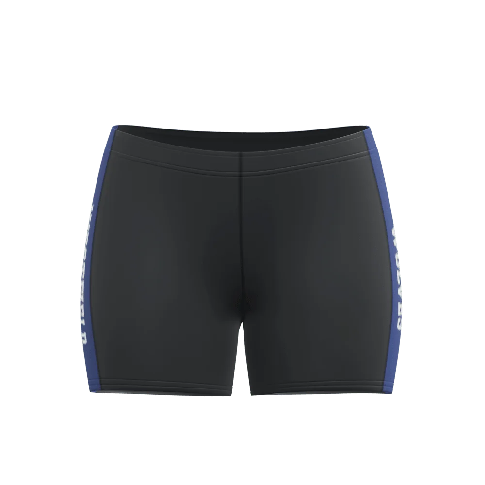 Women's Sports Volleyball Shorts Quick Dry Yoga Workout Gym Running Shorts Comfartable Athletic Girls Tennis Training Clothes