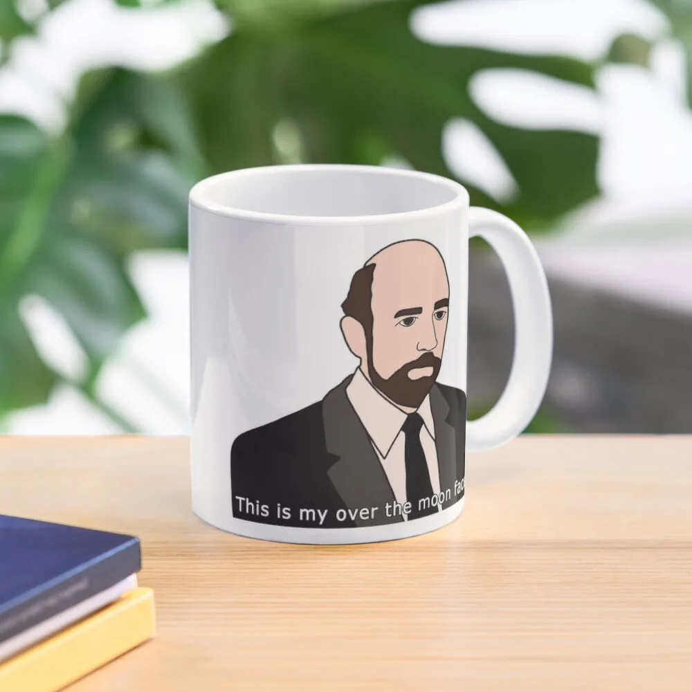 

over the moon face Coffee Mug Coffee Cup Set