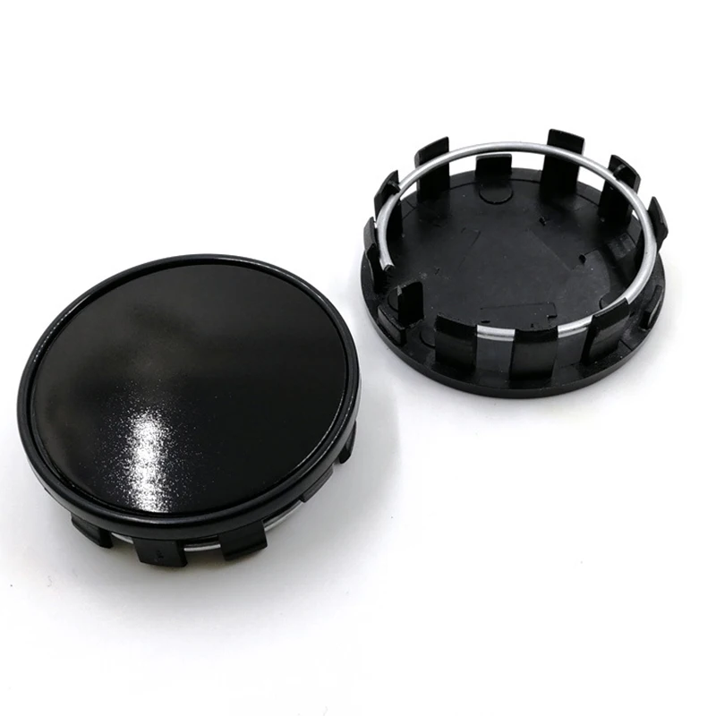 68mm Full Black Car Wheel Hub Center Caps Auto Rim Dustproof Cover
